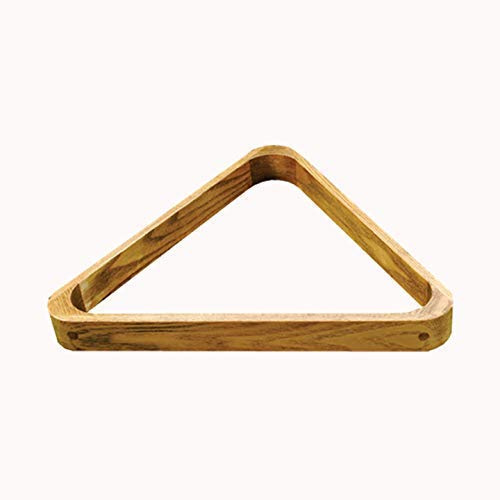ClubKing Ltd Snooker & Pool Brown Wooden Triangle for 15x 2 1/16 Balls