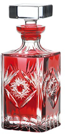 Caraffa Santra - soffiato, mano proveniente 24% piombo cristallo di cristallo Arnstadt - fatto a mano in Germania