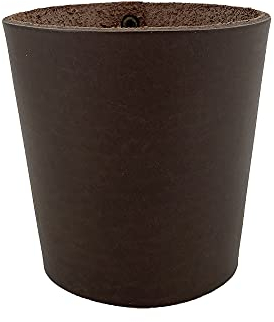 Funda para Pinta de Cerveza de Cuero Rustica sin Agarrador Hecho a Mano por Hide & Drink :: Bourbon