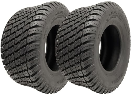 Parnells 16x7.50-8 Grass Tyres 4ply Wanda P332 Turf Ride On Lawnmower Tires (Set of 2)