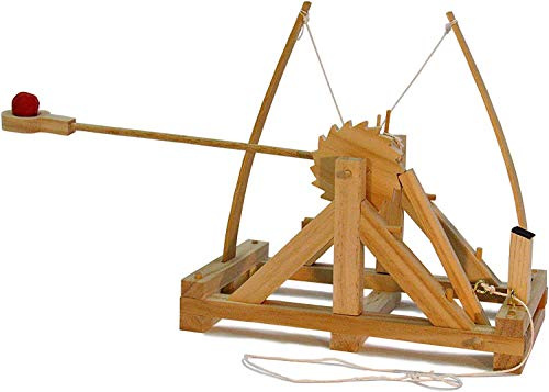 Rolig handel Leonardo Da Vinci 4117 träkonstruktionssats katapult