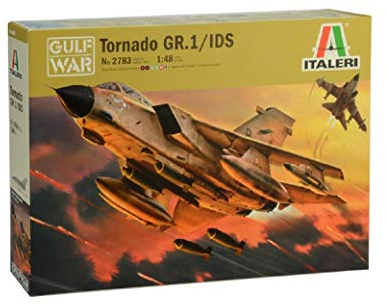 ITALERI 2783S - 1:48 Tornado GR.1/IDS - Gulf War , Modellbau, Bausatz, Standmodellbau, Basteln, Hobby, Kleben, Plastikbausatz, detailgetreu, Unlackiert