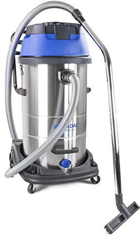 Hyundai 3000W 100L 2-In-1 Wet and Dry Vacuum Cleaner, HEPA type Filtration, 5m Power Cable & 3 Year Warranty