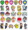 Yoimckay 27 Stück Cartoon Schuhanstecker Schuh Charms,DIY Crocs Anstecker SchuhanhäNger Mit Kawaii Anime Mode Krokodilstiften Für Kinder und Erwachsene,Clog Schuhdekoration,Armband,Taschen,Geschenk