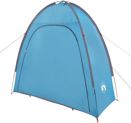 vidaXL Waterproof Storage Tent - Outdoor Camping Gear Organiser, Blue, Polyester, Easy Setup, Ample Space, Weather, Portable