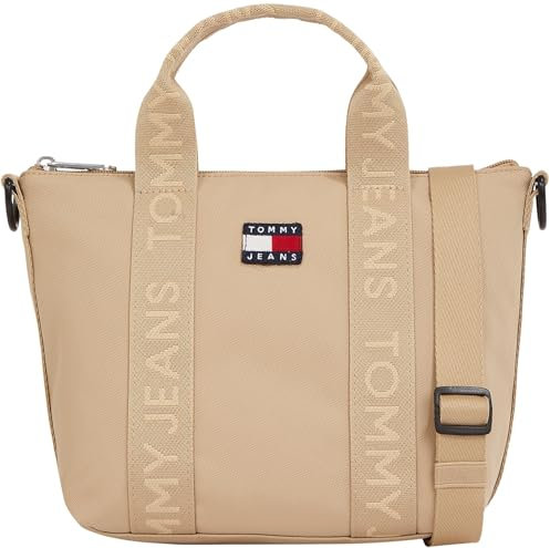 Tommy Jeans Damen Tote Bag Tasche Daily Mini Klein, Beige (Relic Tan), Einheitsgröße