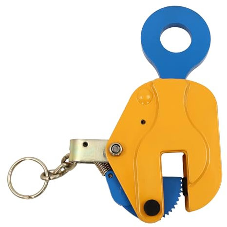 Pince de levage en tôle 1T - Pince de levage verticale - 0-20 mm - Pour plaque de levage et transport industriels