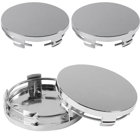 Flaconi 4PCS Radnabenkappe für Auto,Nabendeckel,OD 60mm ID 56mm Felgenkappen Auto,ABS Felgen Radnaben Radmittelkappen,Auto-Tuning-Zubehör Für Fahrzeug,Geeignet für viele Arten von Fahrzeugen