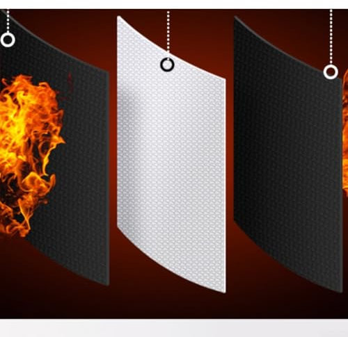 Manta protectora de soldadura diseñada para un uso fácil en espacios estrechos y condiciones difíciles (3,5 mm)