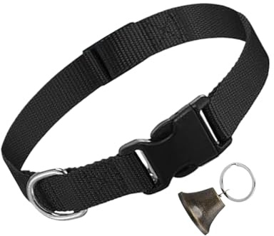 Collier pour Chèvres De Concours,Harnais Réglable en Nylon avec Clochette - Cloche Sonore Anti-Fugue pour Pâturage, Accessoires pour Bétail Chèvres Et Animaux Domestiques