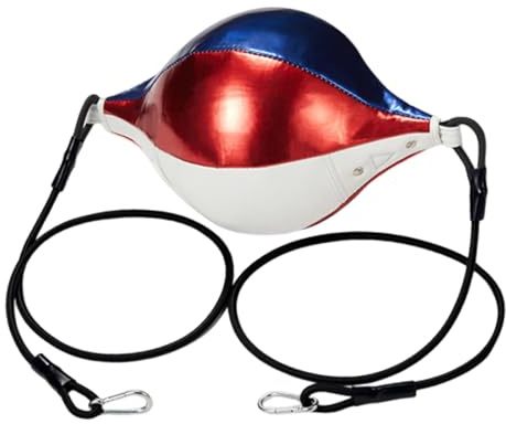 Zxpjkyu Box Speedball, Pelota de Golpeo de Doble Punta Hecha de PU, Dispositivo de Entrenamiento para La Coordinación Mano-Ojo Y La, Speedball para S