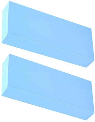 MINAOLULUS 2 Esponjas Absorbentes de Agua para Artistas en Color Azul, Alta Densidad, Rectangulares, Ideales para Limpiar y Pintar Acuarela