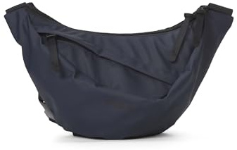 Stor KCB Skid midjeväska | Urban och funktionell stil | Dubbelt blixtlåsfack och säker bakficka | Bekväm och praktisk design | justerbart handtag | 100 % vegan, Blå, tillfällig