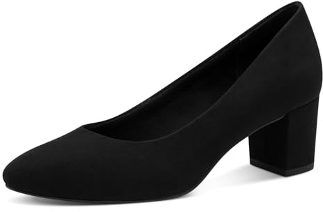 MARCO TOZZI Damen Pumps mit Blockabsatz Elegant, Schwarz (Black), 42 EU