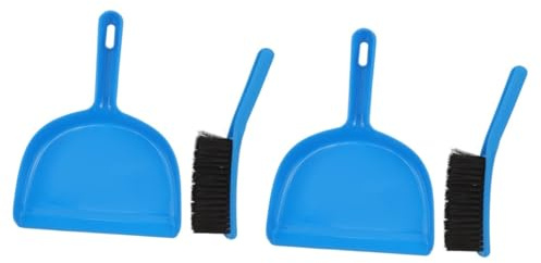 BESPORTBLE 2sets Dining Table Sweeper Mini Dustpan Brush Set Broom and Dustpan for Computer