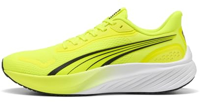 Puma Pounce LITE, Unisex Straßen-Laufschuh, Yellow ALERT-Puma Black,