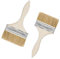 HXHWKEN Malerpinsel Set Flachpinsel mit Holzstiel Lasurpinsel Premium Lackpinsel Flächenstreicher für DIY Streichen Farben Lack Beizen Pinselset 100mm+120mm