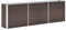 Myheimly Garten-Hochbeet Verzinkter Stahl 240×40×77 cm Braun