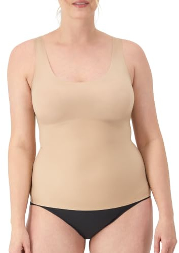 Maidenform Comfort Devotion Shapewear Cami Fl2018 Camiseta de Tirantes, Beige (Latte Lift), 42 para Mujer