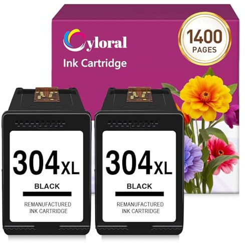 Cyloral 304XL für HP 304 Druckerpatronen HP 304 XL Patrone HP304 Schwarz