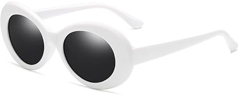 Zac's Alter Ego Retro Sunglasses Unisex – Vintage Oval Clout Sunglasses Clout Goggles for Women Men - Fancy Dress, Holidays, Cosplay, Summer, etc...