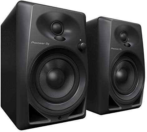 Pioneer DJ DM-40 Studiomonitore, Schwarz