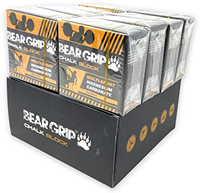 BEAR GRIP Blocco di gesso multi-sport, 56 g, per sollevamento pesi, arrampicata, ginnastica, crossfit e presa fitness