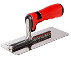 Venezianische Glättekelle Askon - 2K-Softgriff - rostfrei - 200 x 80 mm