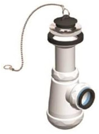 Sifón de cocina compacto con válvula para lavar y biológico, ideal para preparar espumas y sifones de bebidas.