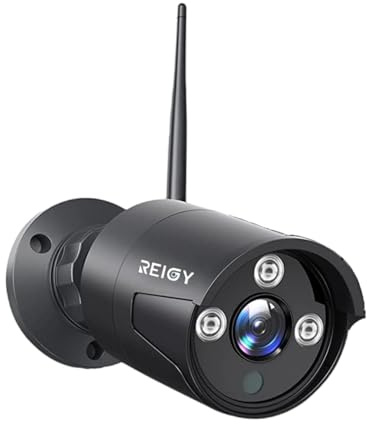 REIGY 3MP WIFI Kamera för Utomhusbruk RG-BUC28B-D, Vattentät, Infraröd Nattvision (Kan endast användas med anslutna NVR och kan inte användas ensam)