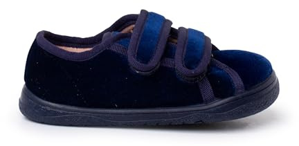 Pisamonas Baskets Velours Barefoot Double Scratch Taille 32 Couleur Bleu Marine