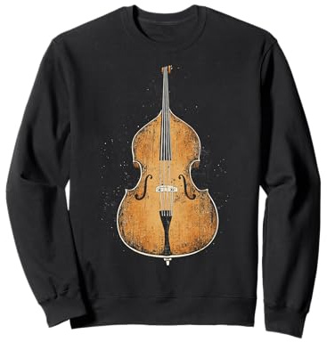 Instrument de Musique pour contrebasse, Illustration Graphique, contrebasse Sweatshirt