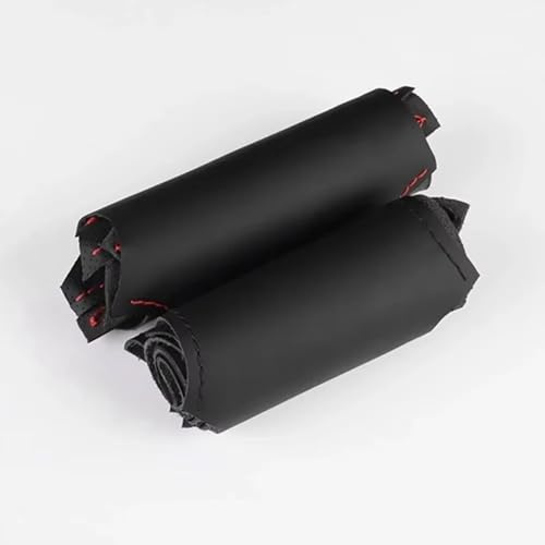Rattskydd För Dacia För Duster 2010-2016 För Dokker För Lodgy 2012-2016 För Logan För Sandero 2013-2017 Rattöverdrag I PU-läder Rattöverdrag(Red Thread)