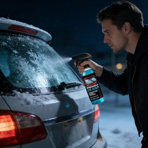 Générique Spray de Déneigement pour Voiture,120ml Protection pour Vitres - Antigel Rapid pour Carrosserie | pour Auto Camion Camping-Car Pare-Brise Rétroviseur Portes et Serrures
