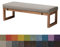 Kimgull Bankauflage Sitzkissen, Bequeme Waschbare Rutschfestes Sitzkissen für Gartenbank Schaukel, Terrasse, Esstisch, Bank, Drinnen, Viele Farben und Größen,(160X35X5CM Grau)