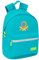 Benetton Summer Sac à dos pour ordinateur portable 14,1, idéal pour les jeunes de différents âges, confortable et polyvalent, qualité et résistance, 31 x 16 x 41 cm, bleu, M, Décontracté
