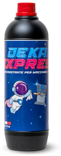 DEKAL EXPRESS Decalcificante Macchine da Caffè | Rimuove Calcare e Incrostazioni | Formula Ecologica per Pulizia Profonda e Lunga Durata degli Elettrodomestici