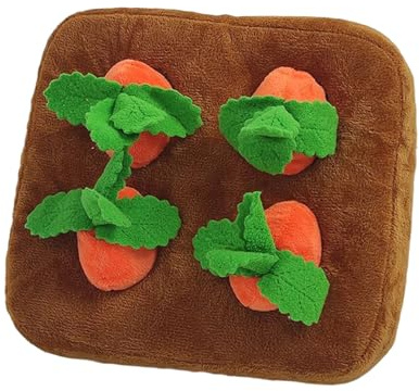 Tappetino Per Cani Da Fiuto Peluche Carota Giocattolo Da Fiuto Per Cuccioli