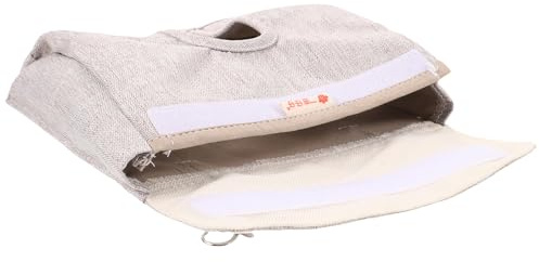 DIYEAH Mangeoire Suspendue à Herbe pour Lapins et Cobayes en Tissu Résistant Taille M pour Cage Balcon Jardin – Accessoire D’Alimentation et Jouet D’Exercice pour Petits Animaux
