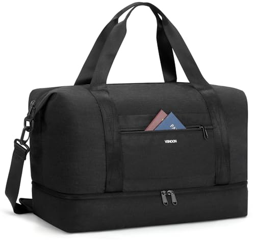 VSNOON Zaino Easyjet 45x36x20, 32L Pieghevole Borsone Da Viaggio 45x36x20