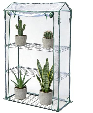 Cubierta de invernadero | transparente, resistente al viento, impermeable y muy resistente, de PVC | lámina de repuesto para plantas en exteriores, para jardín, pastizales, patios, granjas, terrazas y
