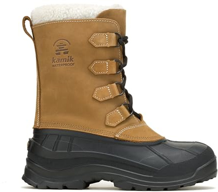 Kamik - ALBORG - Bottes de Neige - Homme - Beige (Tan/Ocre Tan) - 42 EU