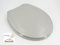 ADOB Premium Soft WC Sitz gepolstert Farbe manhattan grau mit Absenkautomatik, 69650