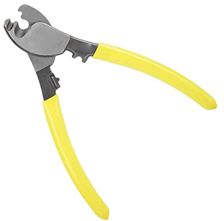 Cortacables RT-22 Alicates para cables de acero al cromo vanadio Alicates para cortar cables eléctricos de 6.5 in/165 mm Alicates para cortar cables eléctricos con mango antideslizante Alicates