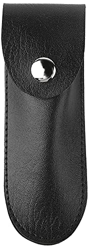 Portacoltelli da vino in pelle Cavatappi, fondina apribottiglie Nuova fondina apribottiglie Borsa piccola in pelle Set coltelli da vino Borsa portabottiglie(Nero)