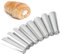 KADAX Schaumrollen-Formen Set, Runde Backformen zur Herstellung der Sahnerollen, Traditionelles Backzubehör für Sahne Röhrchen, Schillerlockenform- Set (Set 8 x 9cm)