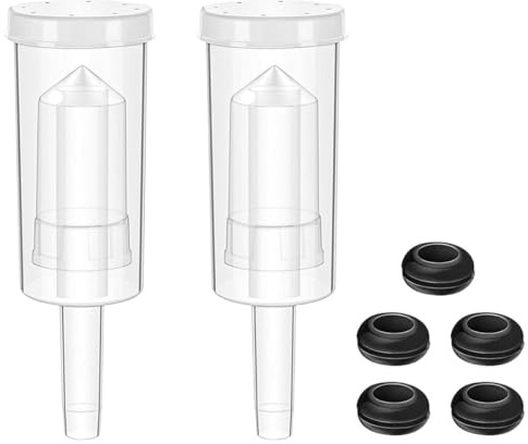 Namvo AM Luftschleusen-Set, Auslassventil, PP-Kunststoffventil zum Brauen zu Hause, Auslassventil zur Gärung, zur Konservierung, zum Brauen, zur Weinherstellung, für fermentiertes Sauerkraut, Kim