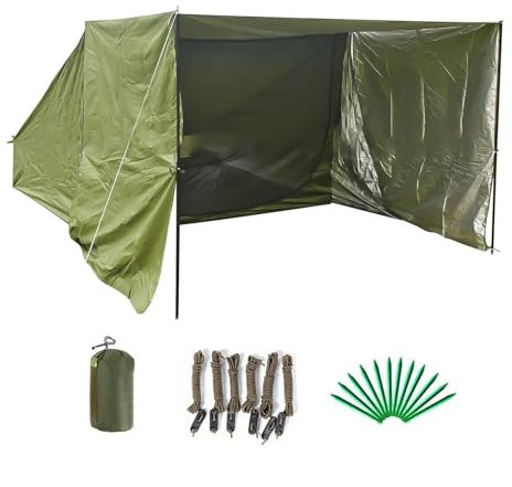 YSMSMZJK Fahrradbox mit Abnehmbarem Schattentuch Fahrradgarage Wetterfest Geeignet für die Lagerung von Brennholz Fahrrad Unterstand Fahrradzelt