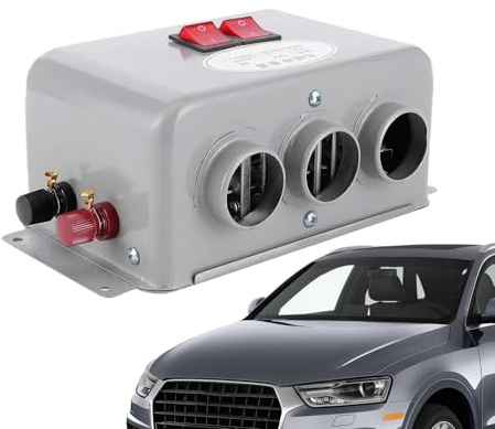 Calentadores De Coche | Dispositivo De Calentamiento Rápido 12V 24V - Calefactor De Aire Para Automóvil,Para Vehículos Camiones Autocaravanas Espacios Interiores Y Escritorios