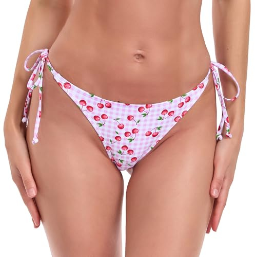 RELLECIGA bañador Braguita Bikini para Mujer Tangas Thong Bottom